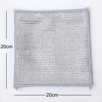 Paño de Limpieza de Acero Engrosado Paño de Cocina de Malla de Microfibra de Hierro de Doble Capa - details 9