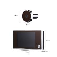 Timbre de Puerta Sectyme con Cámara de 3.5 pulgadas Visión de 120 Grados Monitor y Espejo Inteligente para el Hogar Wireless - details 8