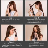 Peine de Rodillo AEVYVKV Peine para Cardar el Cabello Iones Negativos No Dañan el Cabello - details 1
