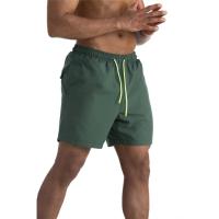 Pantalones cortos De Hombre con logotipo personalizado, pantalones cortos deportivos De talla grande con doble capa para verano, pantalones cortos deportivos para hombre - details 6