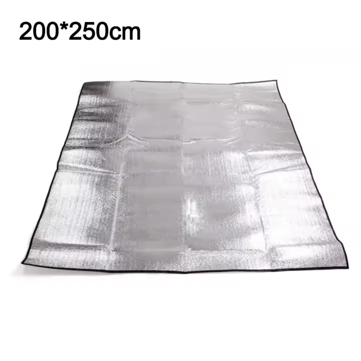 Esterilla Térmica para acampada, ultraligera almohadilla de espuma, impermeable, reflectante del Calor, para Picnic y playa, para Exterior - 1
