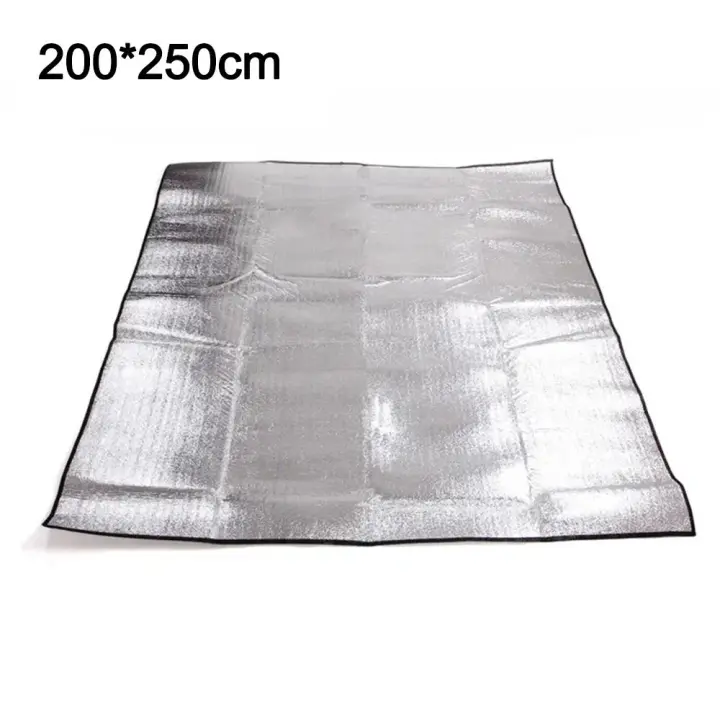Esterilla Térmica para acampada, ultraligera almohadilla de espuma, impermeable, reflectante del Calor, para Picnic y playa, para Exterior - 1