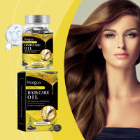 La cápsula para el cuidado del cabello con aceite de sésamo negro nutre, suaviza, repara la sequedad, el encrespamiento y suaviza el aceite esencial para el cuidado del cabello - details 1