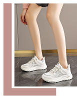 Ins versión coreana nuevo papá para mujeres 2025 primavera ligero estudiante deportes correr casual al aire libre zapatos de suela gruesa - details 12
