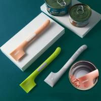 Cucharas enlatadas para mascotas, vajilla para gatos y perros, comida húmeda para mascotas, cuchara agitadora de alimentación con asas largas, accesorios, pala alimentadora - details 4