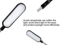 1pc LED Table Lamp USB DC 5V Flexo Reading Light Adjustable Portable Bedside Lamp Table Books Study Office Kids Desk Lights - details 26