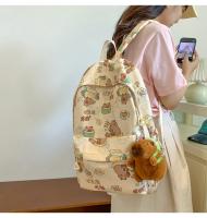 Bolsa escolar para niñas, linda mochila de dibujos animados para estudiantes de secundaria ins Mochila ligera de gran capacidad japonesa regalo - details 25