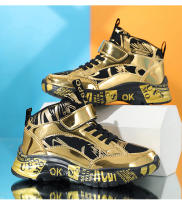 Zapatillas de baloncesto de marca para niños, zapatos deportivos informales impermeables para correr, zapatillas de tenis para niños, zapatillas de baloncesto para niños - details 12