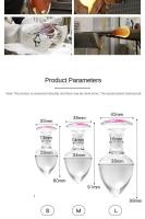 Juguetes Sensuales para Adultos Plug Anal y Vaginal de Cristal con Elementos BDSM Tienda de Sexto - details 9