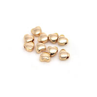 Pulsera de Abalorios de Metal de 18K Oro Diseño de Corazón, Estrella, Mar, Rinocero, Abeja, Cruz, Corona Accesorios DIY Hechos en China - details 144