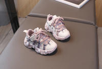 Zapatos deportivos de otoño para niños, zapatos de bebé de moda para exteriores, zapatos de montaña para niñas, zapatos de cuero estilo papá. - details 3