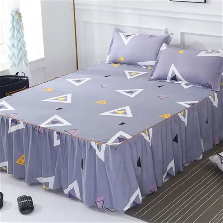 Cama completa Jaleco 3 piezas Sábana, Fundas de almohada, Funda de colchón - 1