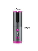 Set de Rizos Automáticos sin Cable Herramienta de Estilismo de Temperatura Ajustable con Pantalla LED Equipo de Belleza para Ondas - details 9