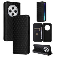 Funda tipo cartera con tapa de cuero PU para Redmi 14C 4G, a prueba de golpes y con parachoques magnético - details 2