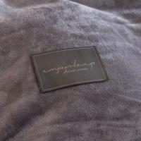 Funda de edredón de felpa suave para el hogar, ropa de cama sin funda de almohada, Color oscuro, terciopelo de cristal, Coral, Invierno - details 6