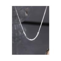 Collar Cuadrado Miniatura de Lujo para Mujer, Diseño Minimalista Trendy, Perla Decorativa, Collar Clavícula Versátil para Verano - details 13