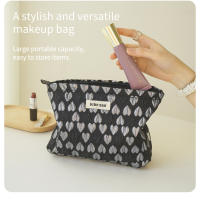 Bolsa de maquillaje de gran capacidad para mujer, bolso de cosméticos y productos para el cuidado de la piel, bolsa de almacenamiento, bolsa de aseo de viaje, embrague Simple - details 8