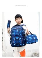 Mochilas Escolares para Niños de 3 Piezas Resistentes al Agua de Nylon para Adolescentes Bolso de Almuerzo Bolsa de Lápices - details 4