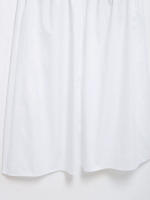 TRAFZA, vestido largo estilo vacaciones de verano para mujer, vestido negro blanco sin tirantes con cremallera, vestidos ajustados elegantes de nueva moda para mujer - details 9