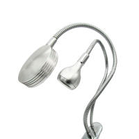 Lámpara de mesa con Clip 2 en 1, luz de escritorio blanca fría ajustable por USB, creativa, para tatuaje de cejas, arte de uñas, belleza, maquillaje y Pesca - details 4