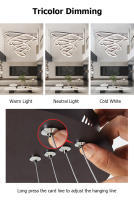 LEFANGXING Luces Colgantes LED Lámpara de Estair de Aluminio para Sala de Estar - details 1