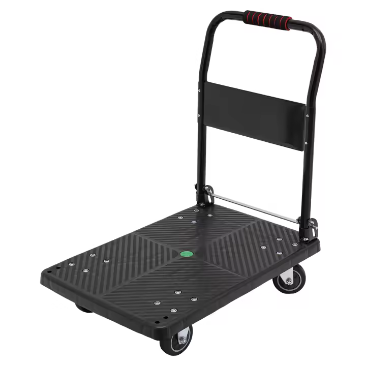 Carro de plataforma de movimiento silencioso de 48*72*85cm para almacenamiento, distribución y transporte 48*72*85cm/18,8*28,3*33,4 pulgadas - 1