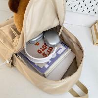 Mochila Capybara de gran capacidad, correas ajustables de nailon para los hombros, bolso escolar de dibujos animados, resistente al agua, con múltiples bolsillos - details 8