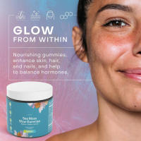 Gomitas brillantes de algas marinas calientes Sea Moss Glow Gummies - details 1