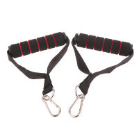 Mangos de Metal con anillo en D para gimnasio, mango de máquina de Cable resistente para entrenamiento con gancho para Yoga, ejercicio, bandas eléctricas para gimnasio - details 8