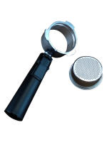 Café Portafilter sin fondo de  51mm Nuevo Filtro de acero inoxidable para máquina de café Accesorios de herramienta de espresso - details 9