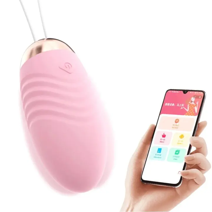 Vibrador Inalámbrico APP Masajeador Corporal Controlado a Distancia Estimulador de Sensualidad para Mujeres Juguetes para Adultos - 1