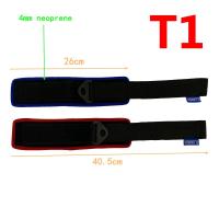 Correas Ajustables D-Ring para Gimnasio con Correa para Pies Cable Hine Fiess Accesorios para Ejercicios de Muslo y Glúteo - details 1