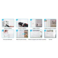 Wodondog Puerta Extensible para Bebés, Barrera de Seguridad para Niños y Perros, Barreras Retráctiles de 0-150 cm para Pasillos de Escaleras, Interior y - details 7