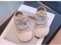 Zapatos informales a la moda para niños, zapatos planos versátiles con punta redonda y agradable arco, novedad de 2024, zapatos de princesa a cuadros, suela blanda - details 6