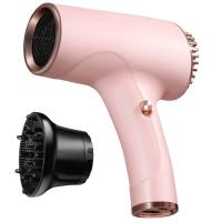 Secador de pelo inalámbrico recargable para dormitorio de estudiantes universitarios, USB portátil con aire frío y caliente para el cuidado del cabello, secador de pelo para novia o madre - details 13
