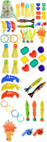 Juego de juguetes de buceo para piscina de verano NO. 85 Nuevos juguetes de buceo subacuático Juguete de agua de buceo de lanzamiento multicolor Juguete de buceo circular de natación creativo Accesorios de piscina Natación Pulpo Gema de buceo Juego de agu - details 0