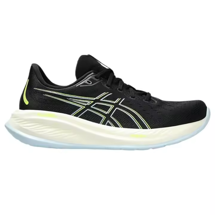 ZAPATILLAS DE RUNNING Leten GEL-CUMULUS 26 PARA HOMBRE EN NEGRO/AMARILLO SEGURIDAD - 1