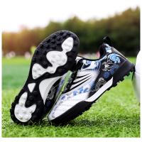 Zapatos de fútbol de marca para niños, zapatillas de fútbol antideslizantes para entrenamiento de campo de césped, tenis de fútbol, zapatillas de fútbol a la moda para niños - details 23