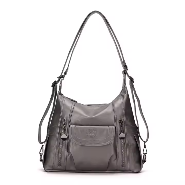 Versión coreana de moda y versátil, simple y de moda del bolso de mano de gran capacidad en diagonal portátil - 1