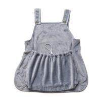 Delantal de transporte para mascotas, bolsa de pecho colgante de felpa para viajes al aire libre, perros y gatos pequeños, bolsillo para dormir, Invierno - details 6
