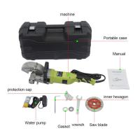 Fresadora para muchos, 4kW, 7500rpm, máquina de corte, para cortar mármol, granito,hormigón, con hoja de sierra - details 3