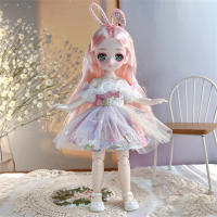 Vestido con bisagra de ojos simulados, muñeca de articulaciones extraíbles, Linda muñeca, regalo de cumpleaños, 23cm - details 16