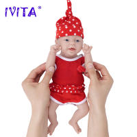 Muñeca Renacida de Silicona 100% IVITA 37cm, 1.65kg Juguete Realista para Niños Ojos Personalizados - details 26
