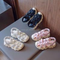 Nuevo Sandalias de verano 2025 para niñas Lil, zapatos informales con punta de seguridad para la escuela de alta calidad, zapatos baratos Jinjiang - details 0