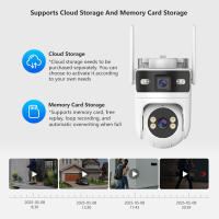 Cámara de Seguridad Dual Lente Tuya WiFi 4K 8MP Vigilancia sin Cable Detección de Movimiento - details 9