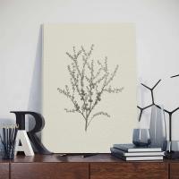Cuadro de Lienzo Vintage con Hojas Botánicas y Hierbas de Natureza JUBEER para Decoración de Pared en Estilo Nórdico Sin Marco - details 3