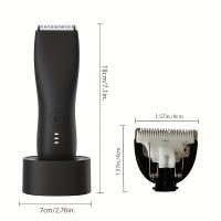 Ultimate Groin & Body Manscaping Tool-afeitadora de bolas eléctrica profesional y Groomer de cuchillas de cerámica para hombres y mujeres - details 5