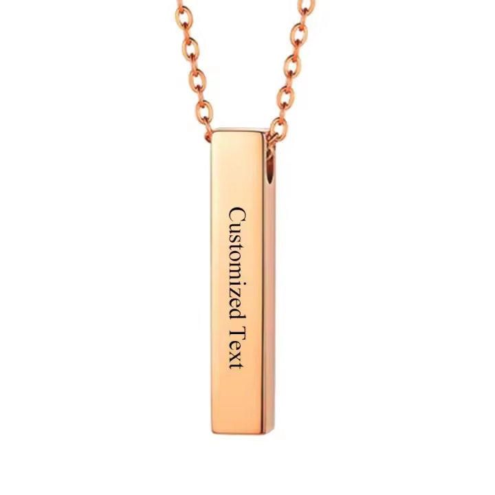 Recipiente Vertical de Acero Inoxidable Urna con Colgante Comemorativo - 1