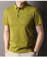 Polo de Moda para Hombres de Verano Cuello Impreso, Manga Corta, Ajuste Suelto - details 5