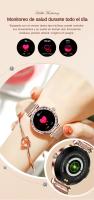 Reloj Inteligente para Mujer , SANLEPUS Smartwatch con Pantalla HD de 1.27